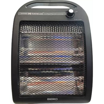 Havells 800 W GHRGHAHK080 Bero Quartz , Quartz Room Heater (Black)